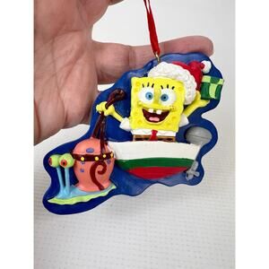 Vtg Nickelodeon Viacom SpongeBob SquarePants Holiday Ornament By Kurt S Adler